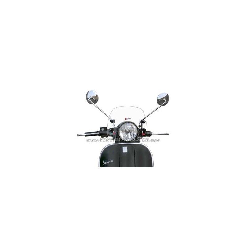 Bulle Vespa PX (avec matériel de fixation)